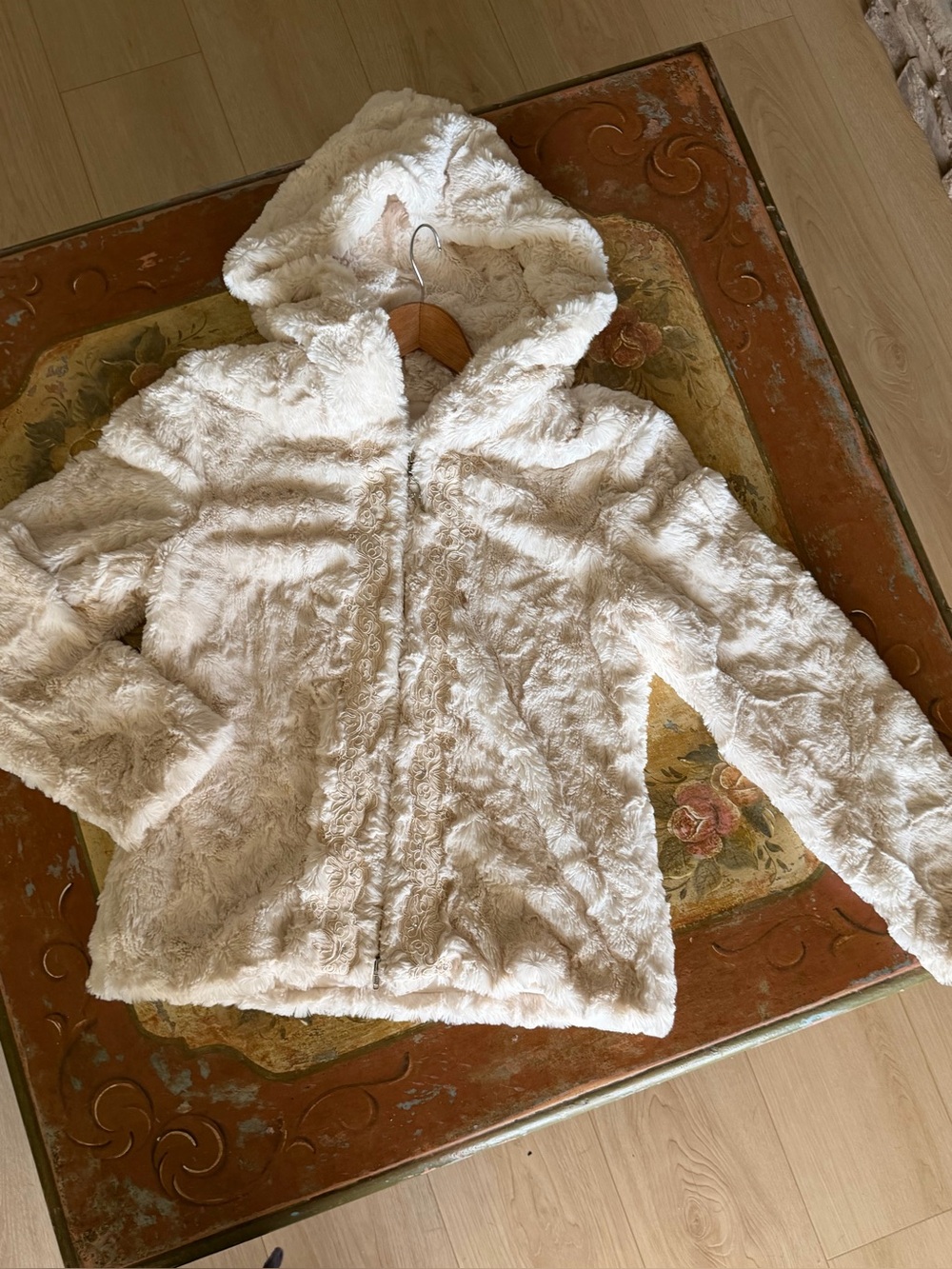 Joseph Ribkoff Cream Teddy Jacket